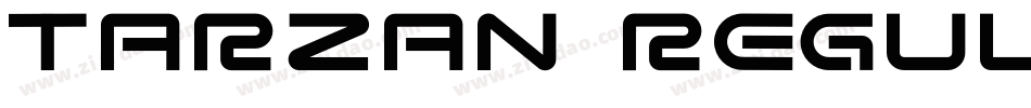 Tarzan Regular字体转换